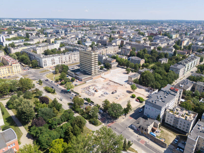 żeligowskiego łódź budowa